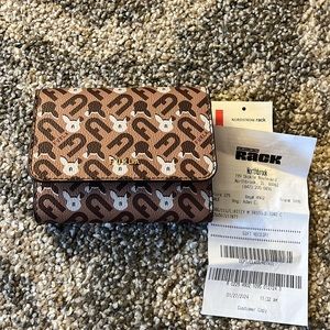 Furla trifold wallet